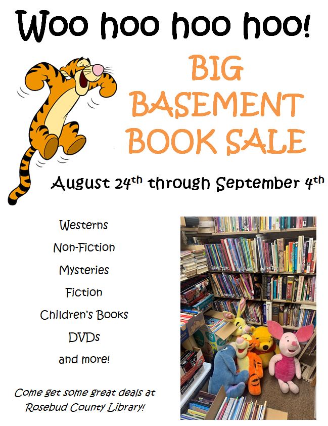 2020 Big Basement Book Sale Flyer 002 Rosebud Countyrosebud County